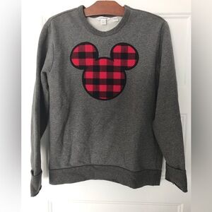 Chandail ouaté gris Mickey Mouse